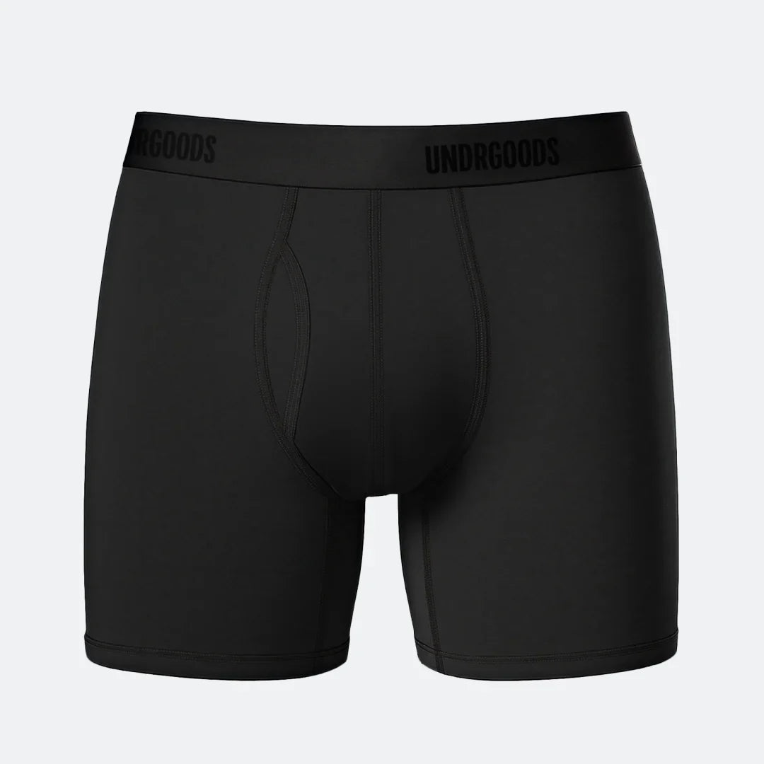 Long Fitted Trunk Black