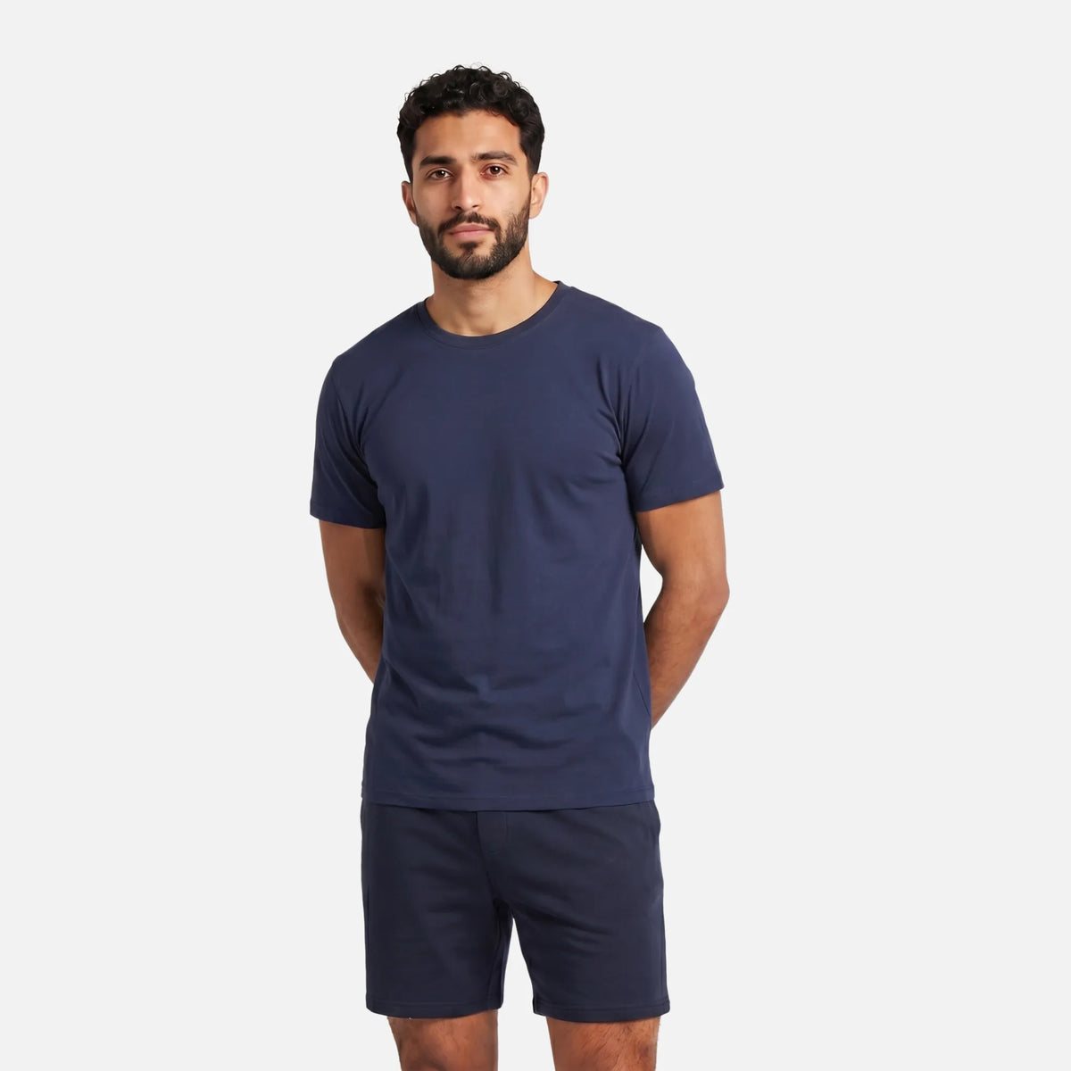 Lounge Set T-shirt and Shorts Dark Navy