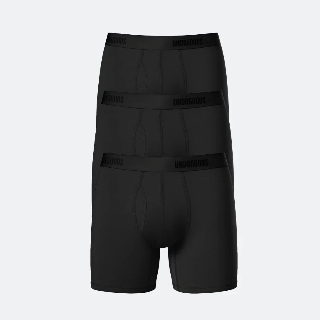 Long Fitted Trunk Black