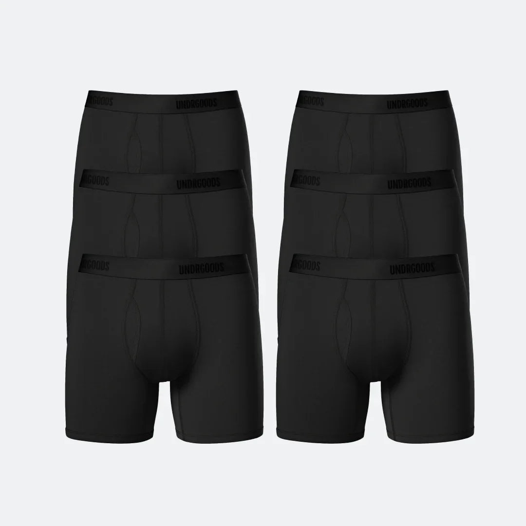 Long Fitted Trunk Black