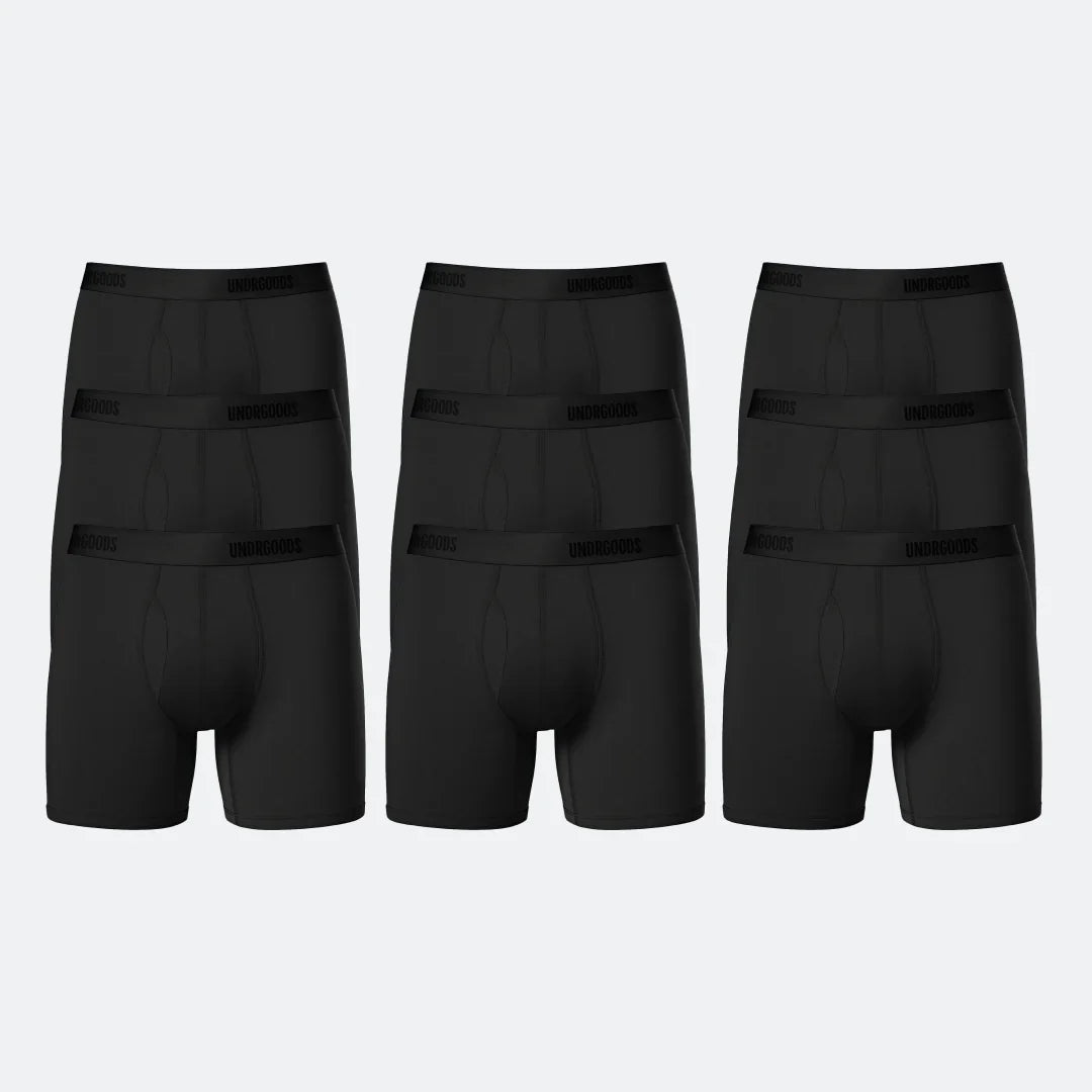 Long Fitted Trunk Black