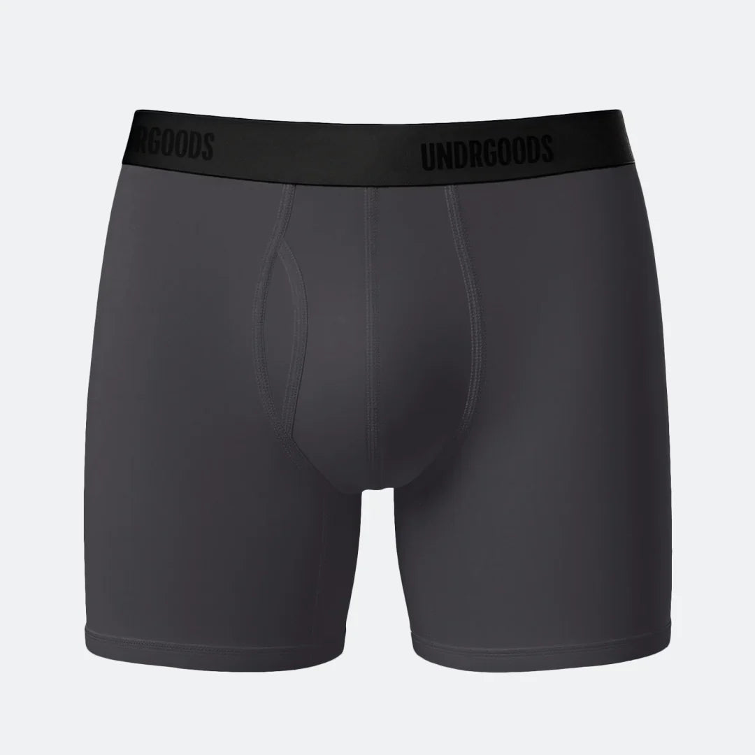 Long Fitted Trunk Grey