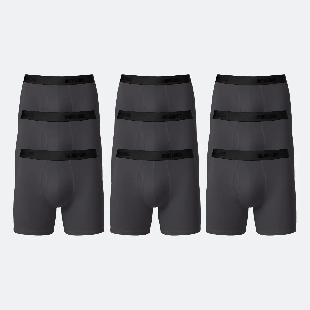 Long Fitted Trunk Grey