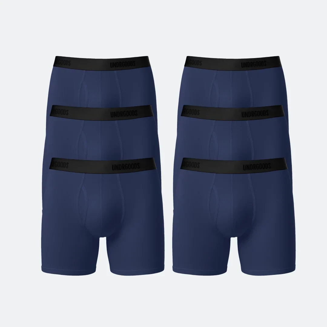 Long Fitted Trunk Navy