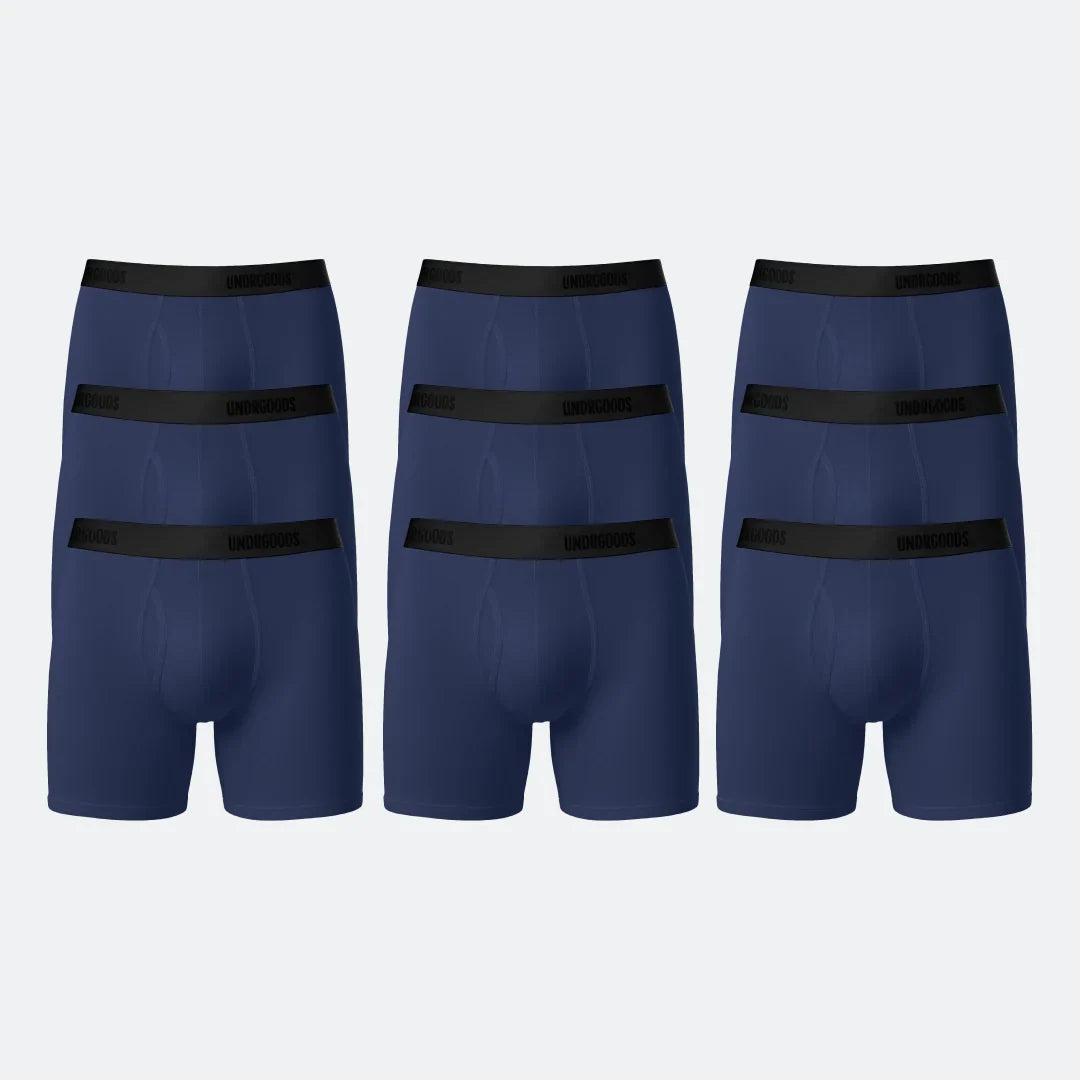 Long Fitted Trunk Navy