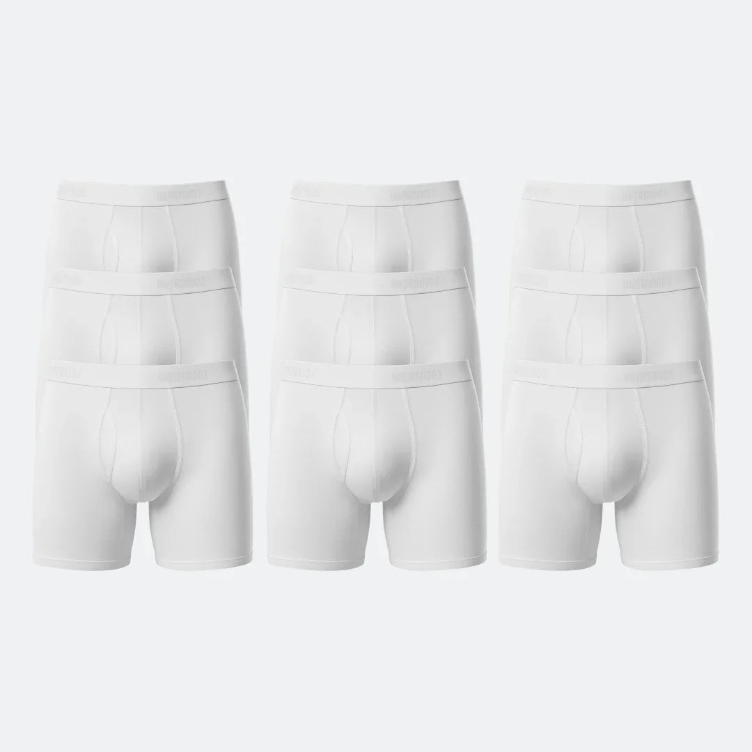 Long Fitted Trunk White