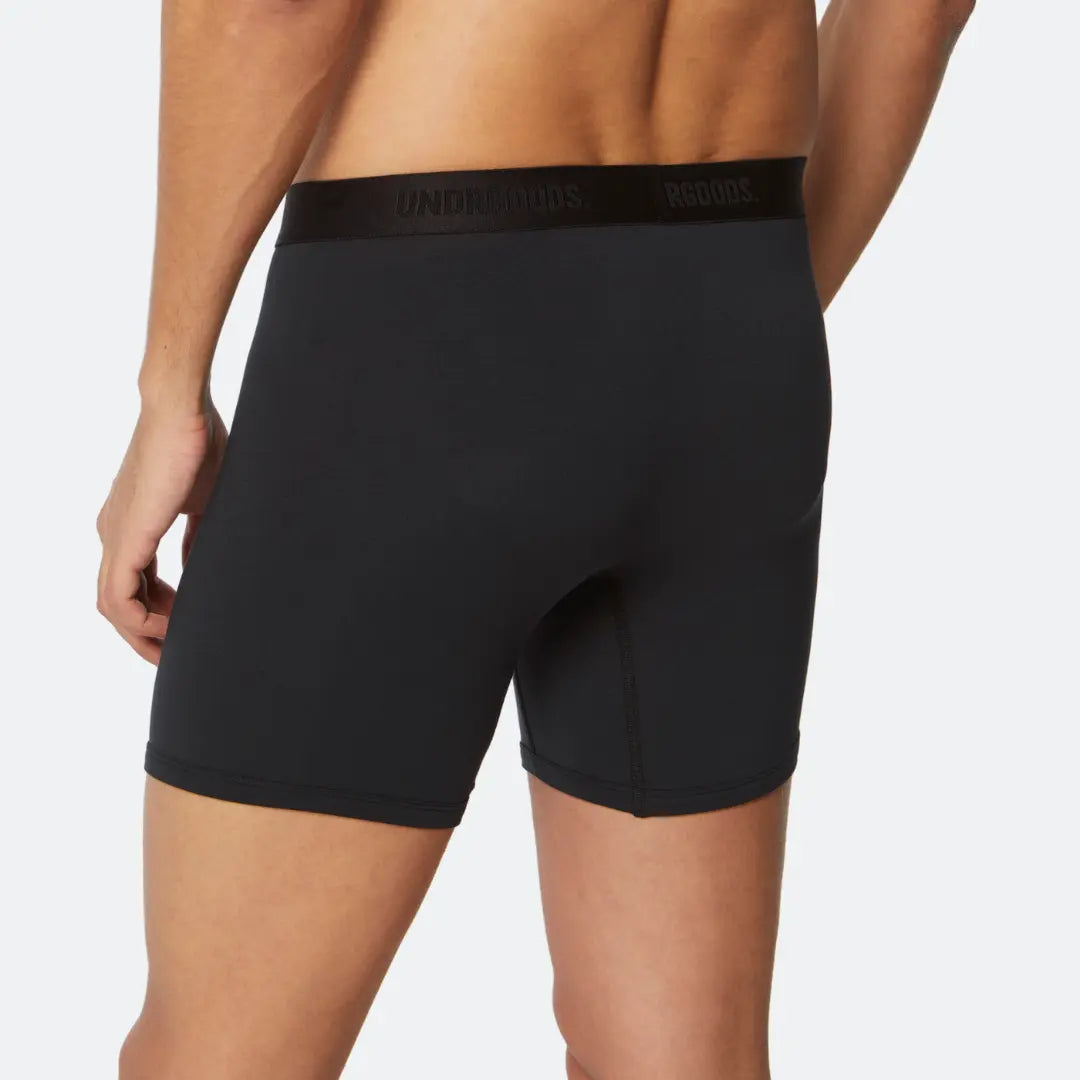 Long Fitted Trunk Black