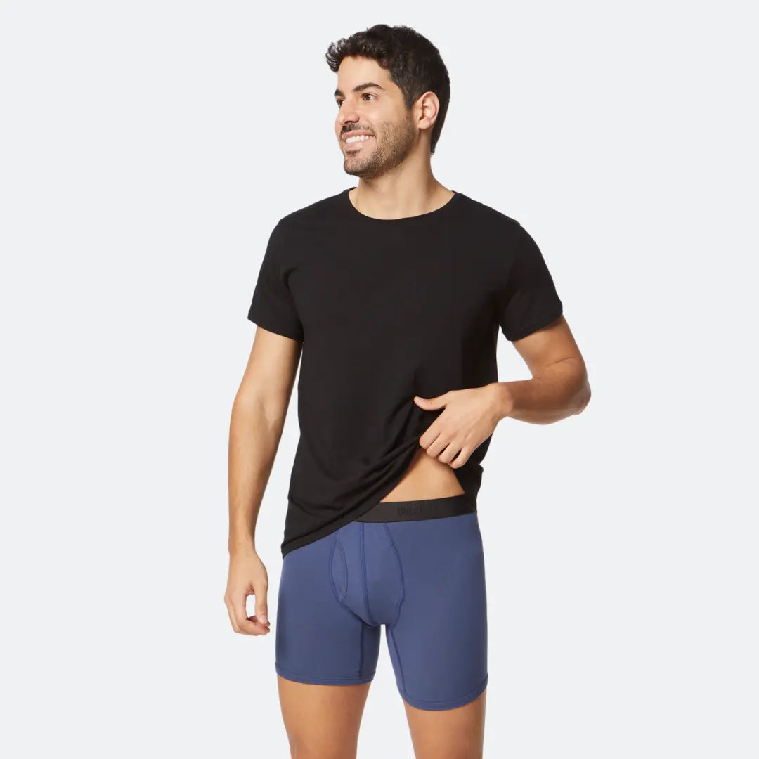 Long Fitted Trunk Navy