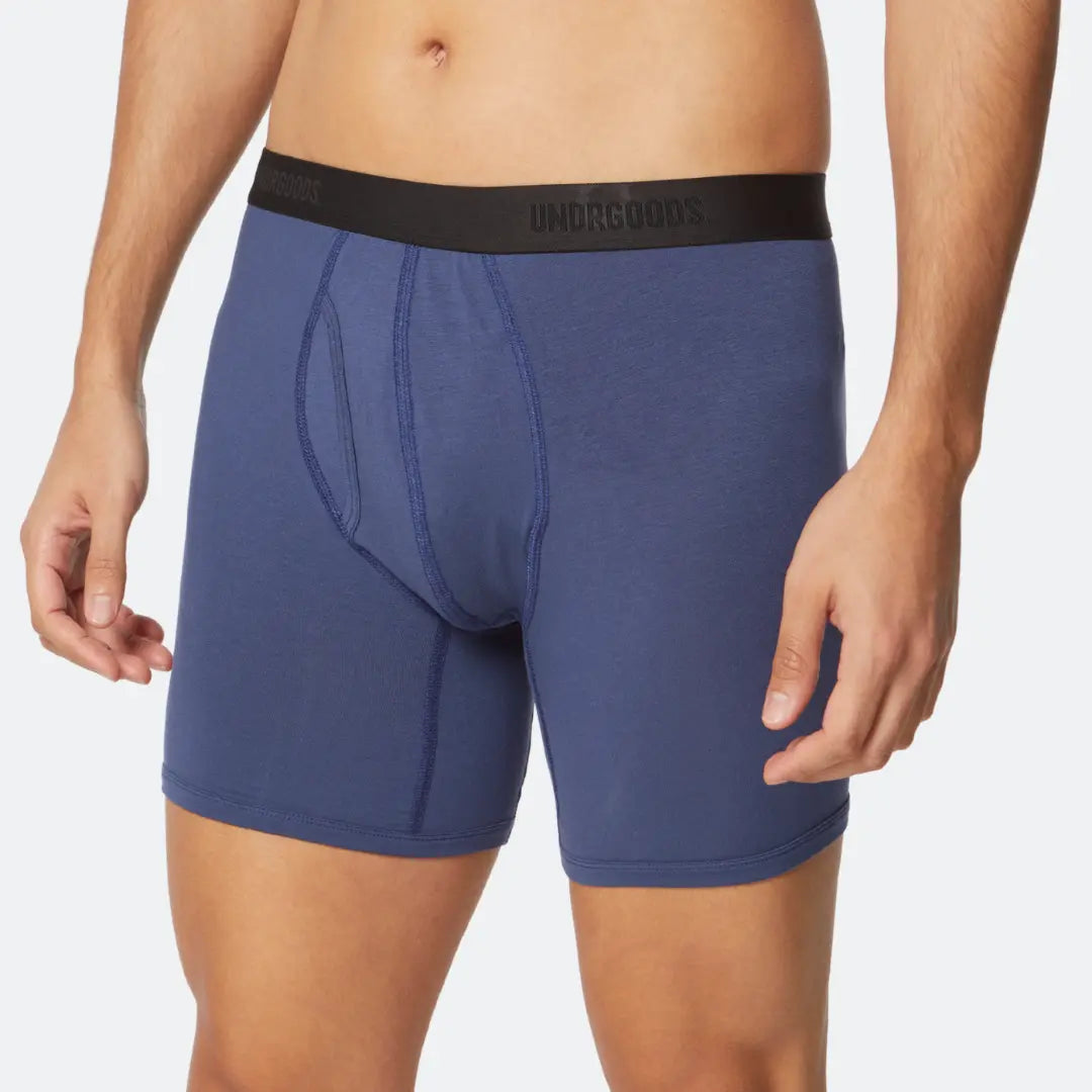 Long Fitted Trunk Navy