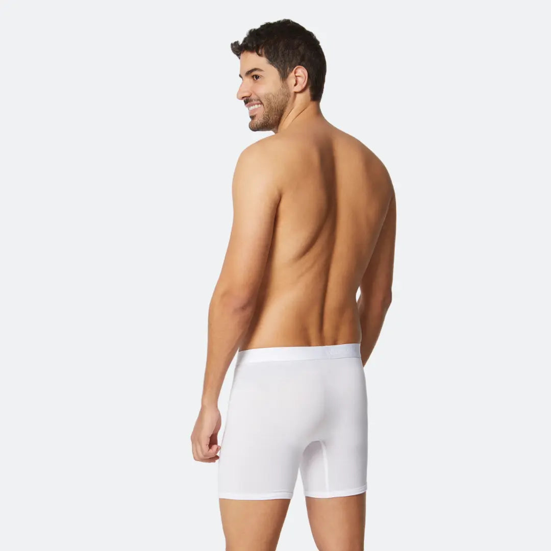 Long Fitted Trunk White