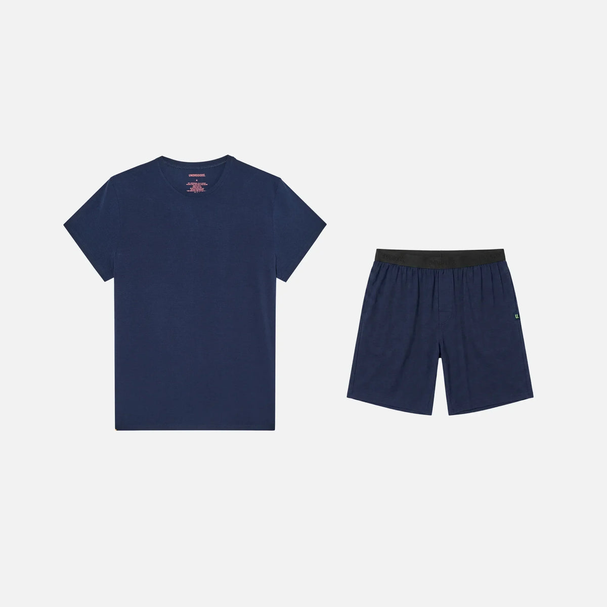 Lounge Set T-shirt and Shorts Dark Navy
