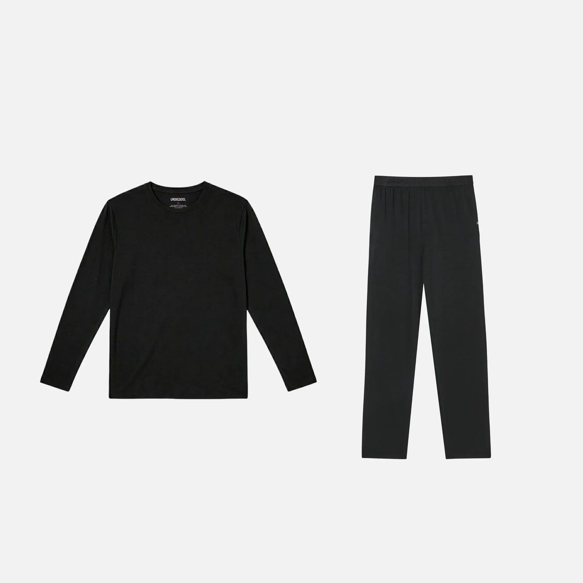 Lounge Set Long Sleeve Black