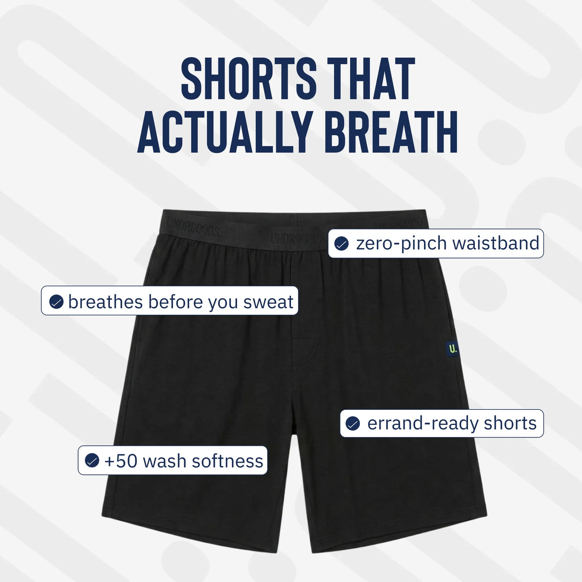 Lounge Shorts Black