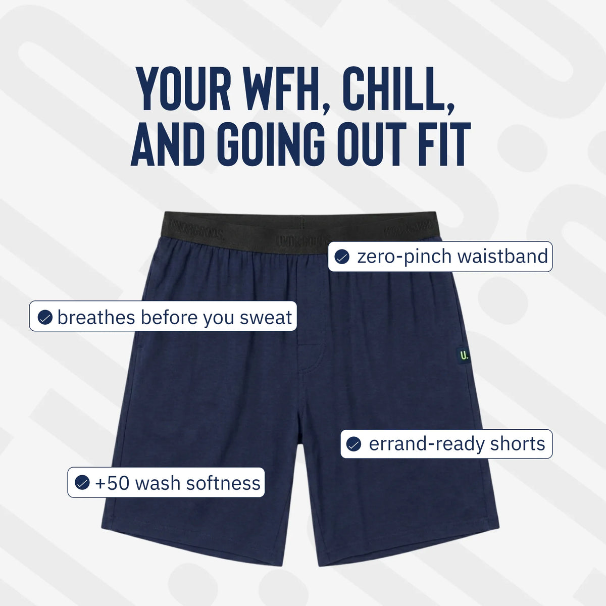 Lounge Shorts Dark Navy