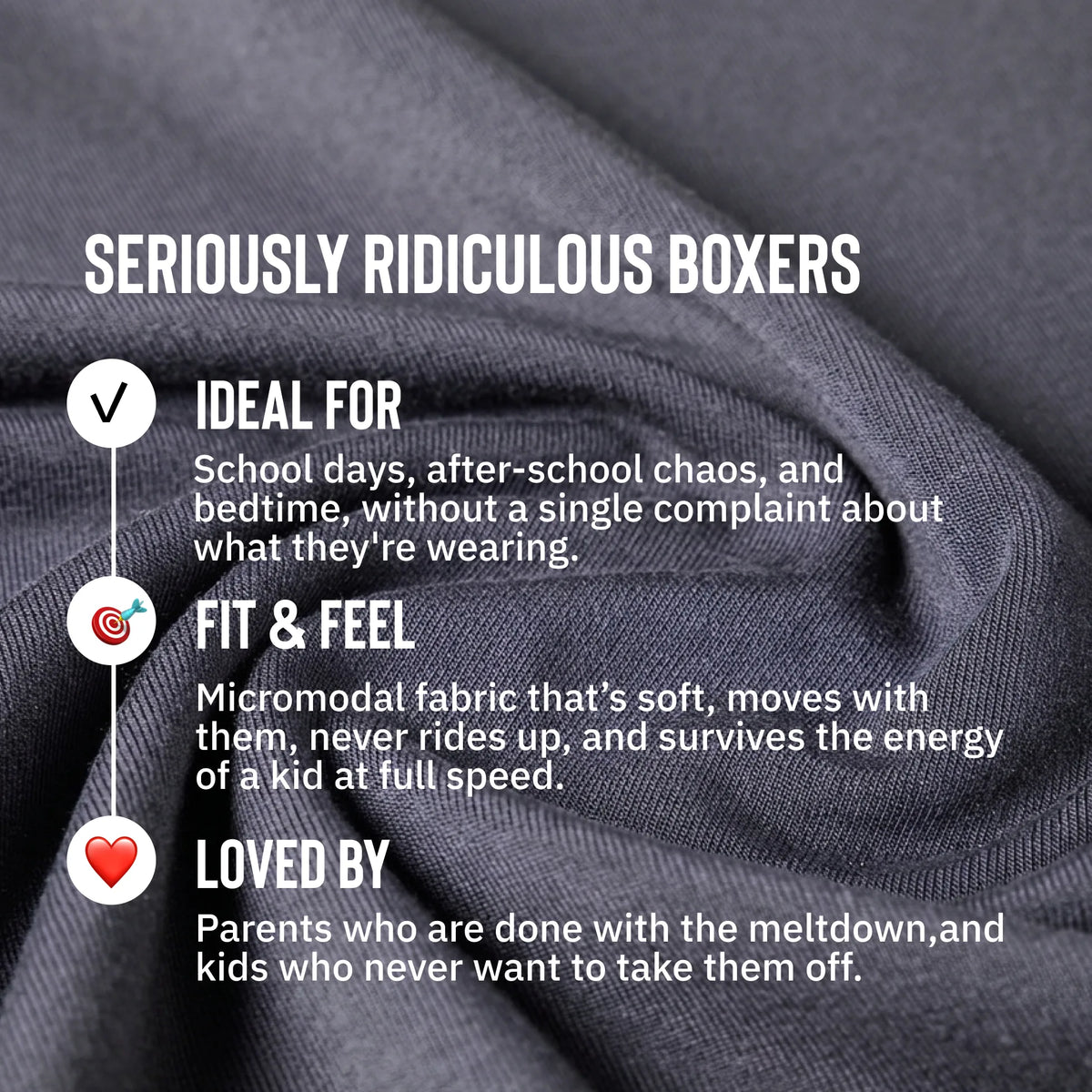 Boys Trunk Grey