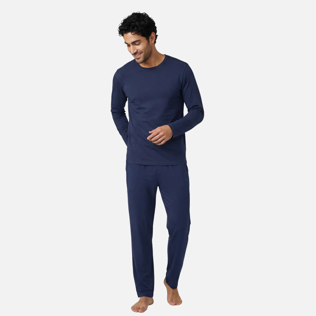 Lounge Set Long Sleeve Dark Navy