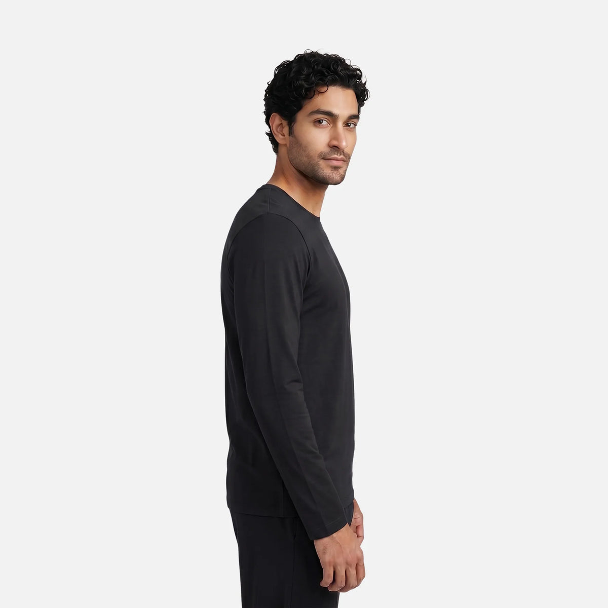 Lounge Set Long Sleeve Black