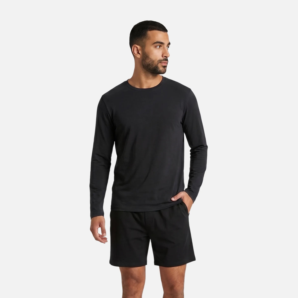 Lounge Long Sleeve T-shirt Black